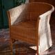 Rattan armchair