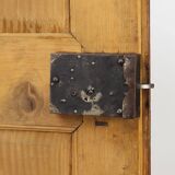 Painted folk art bridal wardrobe 1816