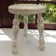 Low tripod tabouret