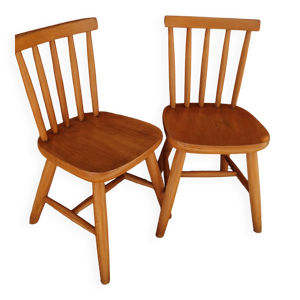Paire de chaises enfant