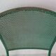 4 garden chairs suite half moon vintage 80s italian design