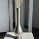 Vintage silver-plated floor vase