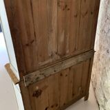 Old pine sideboard, stained