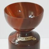 Vintage opal vase 1970