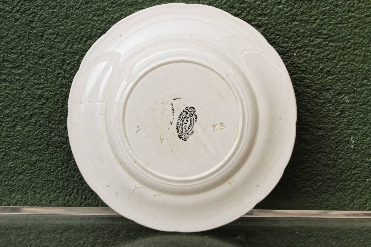 Set of 10 plates Creil & Montereau, Siege of Sebastopol, fine earthenware