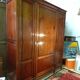 Large Louis XVI style mahogany wardrobe