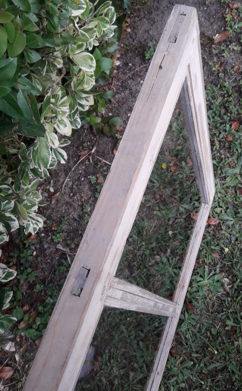 Glazed frame 70x70,5cm for partition