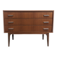 Commode mid-century en teck