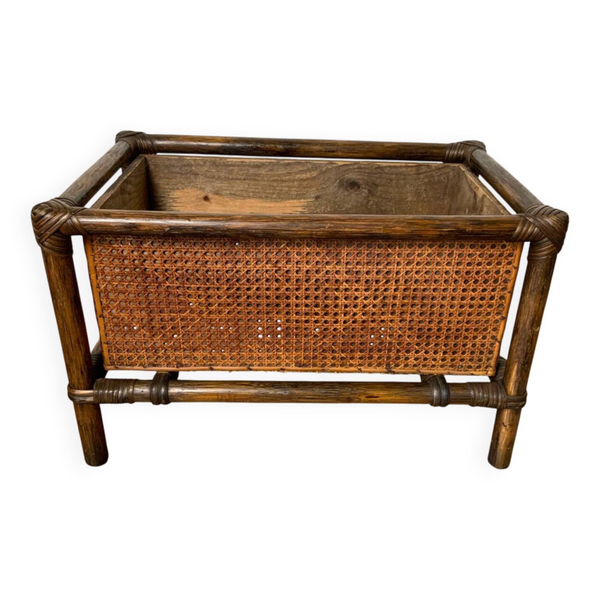 Bamboo and cane planter