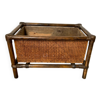 Bamboo and cane planter