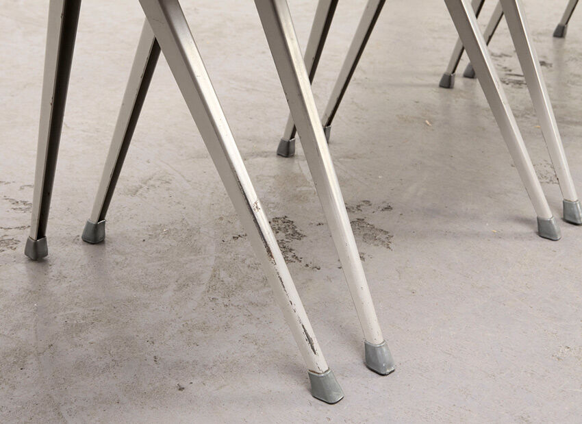 Set of 4 Result chairs 1st Edition by Friso Kramer for Ahrend de Cirkel 1958