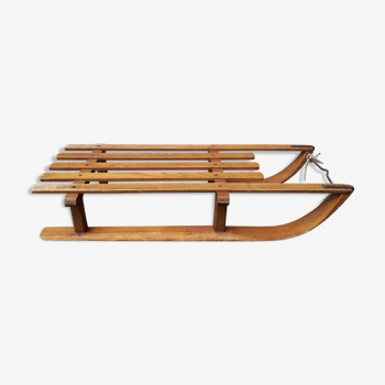 Wooden sled