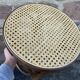 Viennese bentwood and cane stool 1950