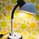 Light gray lamp of the 60s-70s articulated