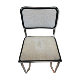 Chaise en tissu noir