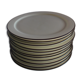 Série de 11 assiettes Terra Campagna Rosenthal Studio Line vintage 1970