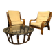 Rattan lounge