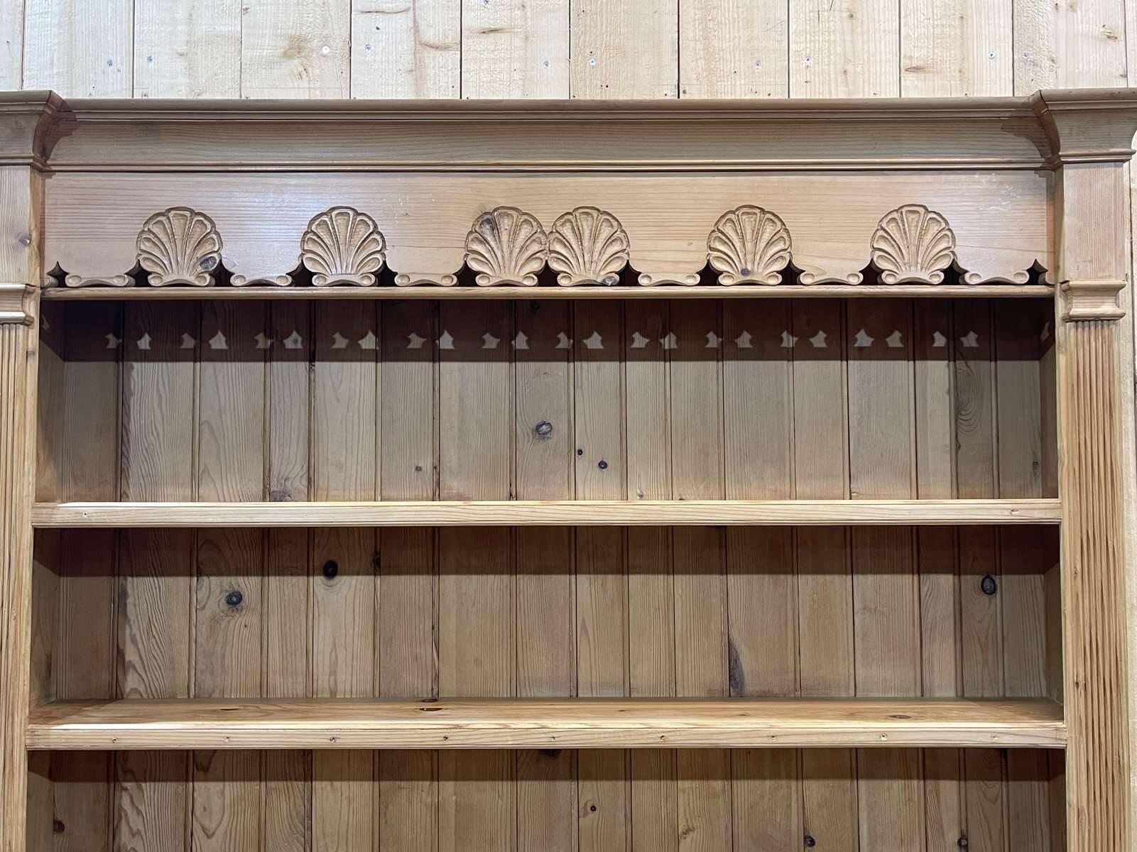 1950s English pine dresser