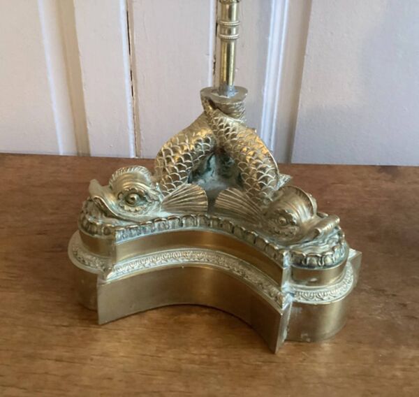 Chandelier XL en bronze doré époque restauration