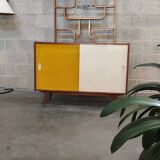 Buffet Commode U 452 jaune par Jiri Jiroutek pour Interier Praha 1960