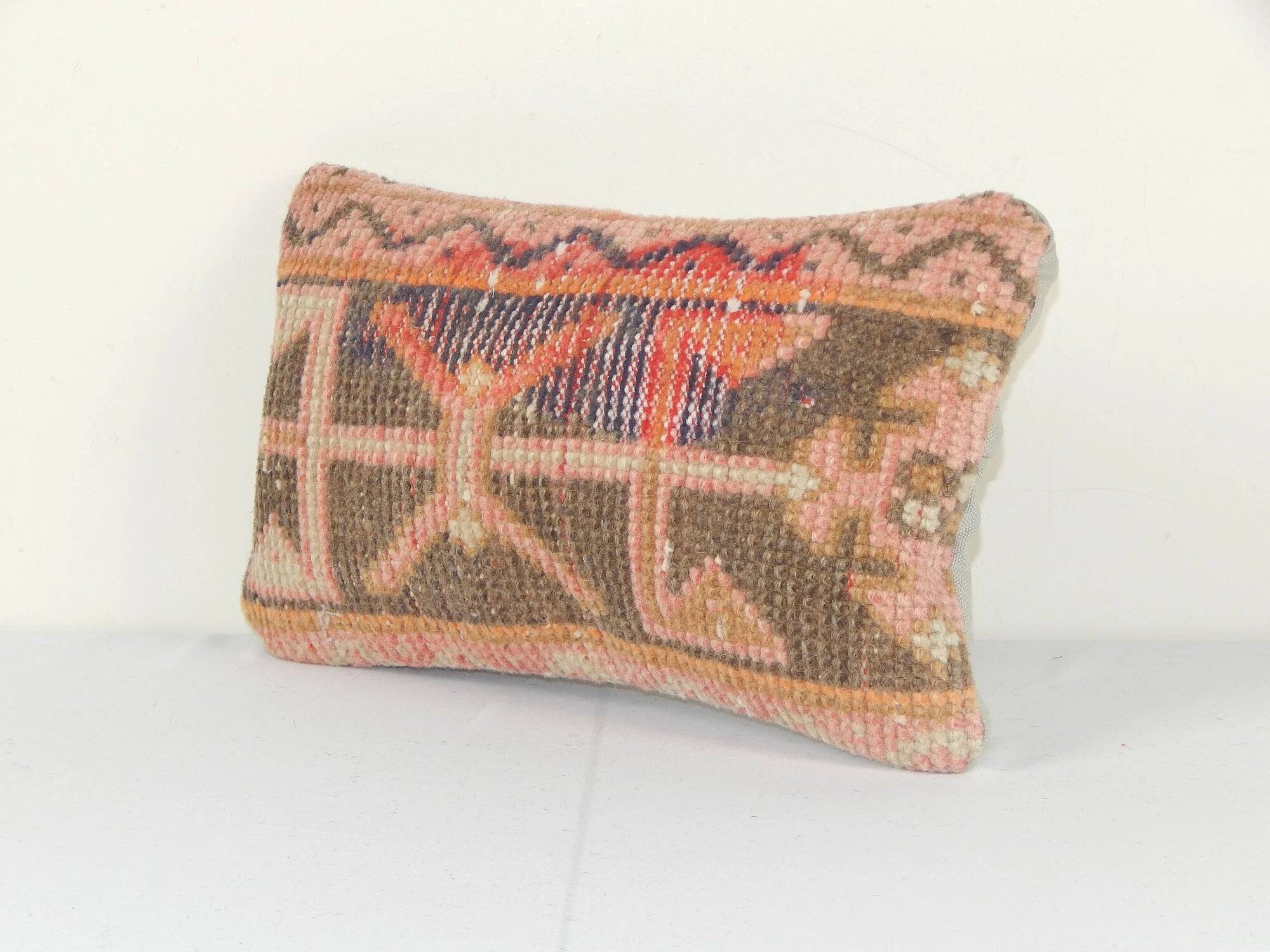Vintage Turkish cushion cover 20x41 cm