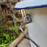 Enamelled sheet metal chamber pot / bucket