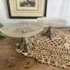 Antique footed bowls, early 20th century compotiers.