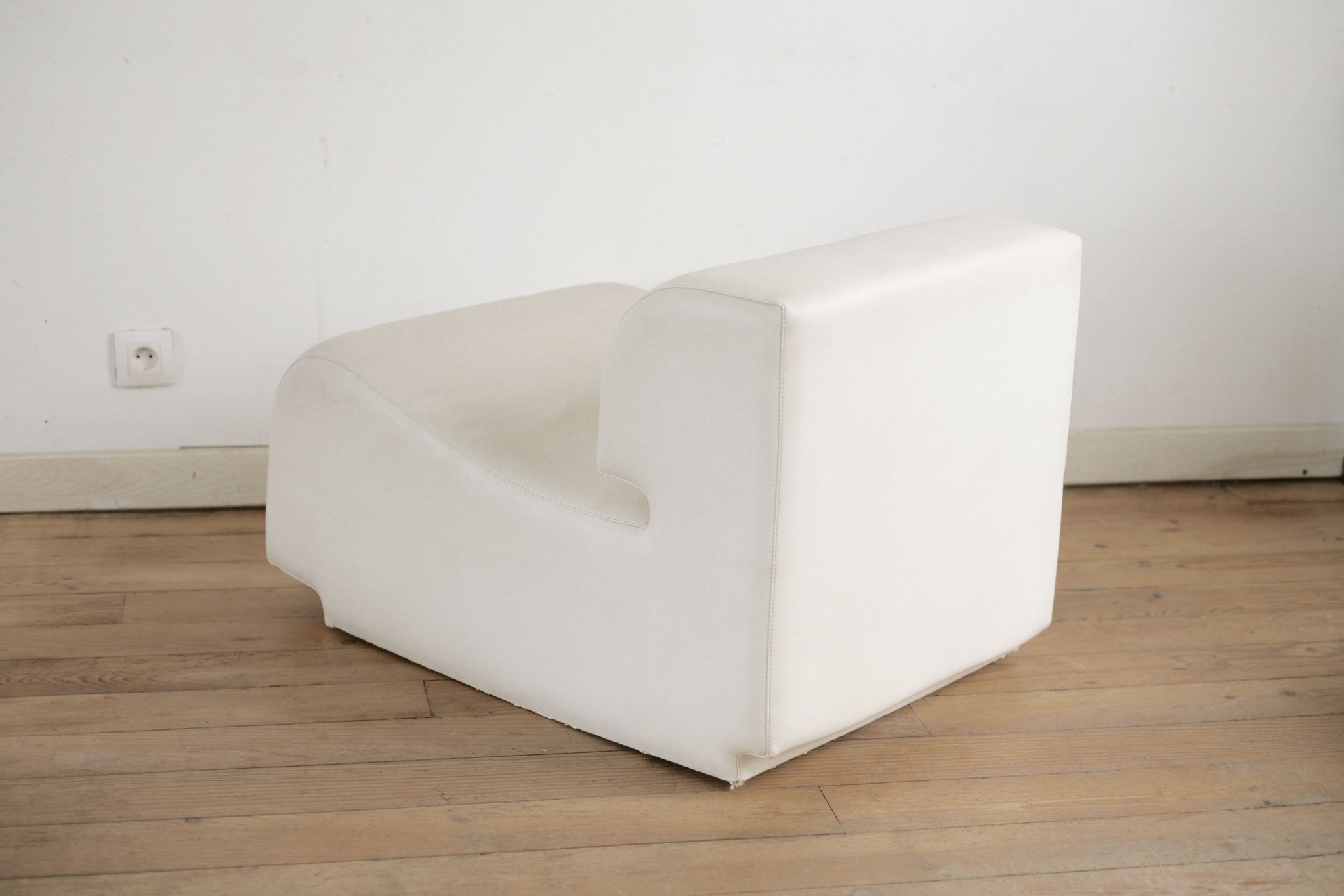 Cini Boeri chair Bobo model Arflex edition International Furniture Broadcast, Italy 1968