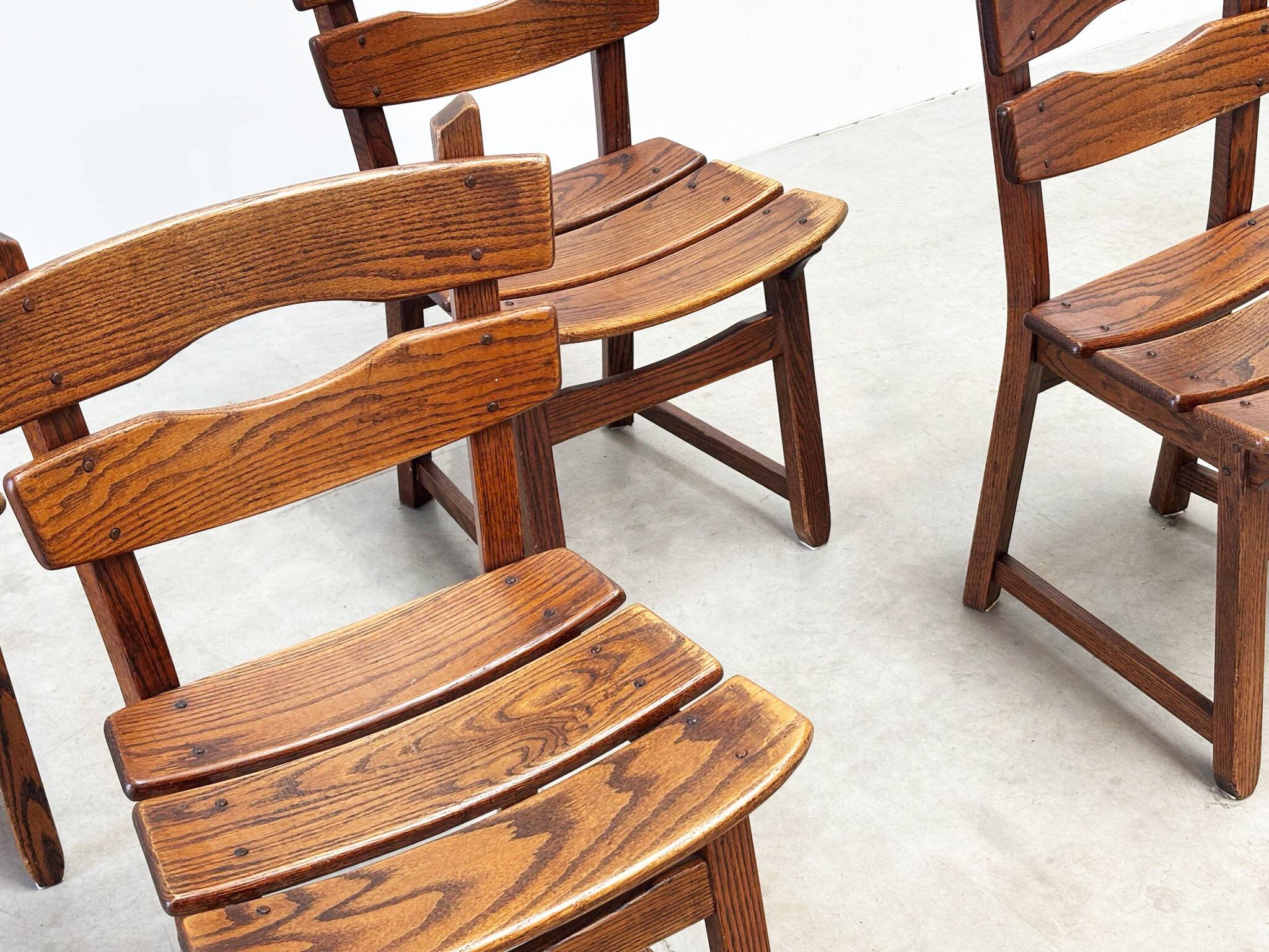 Set of four dining chairs by Dittmann & co