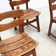 Set of four dining chairs by Dittmann & co