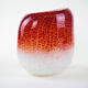 Glass vase, Danish design, 1970s, manufactured by Holmegaard