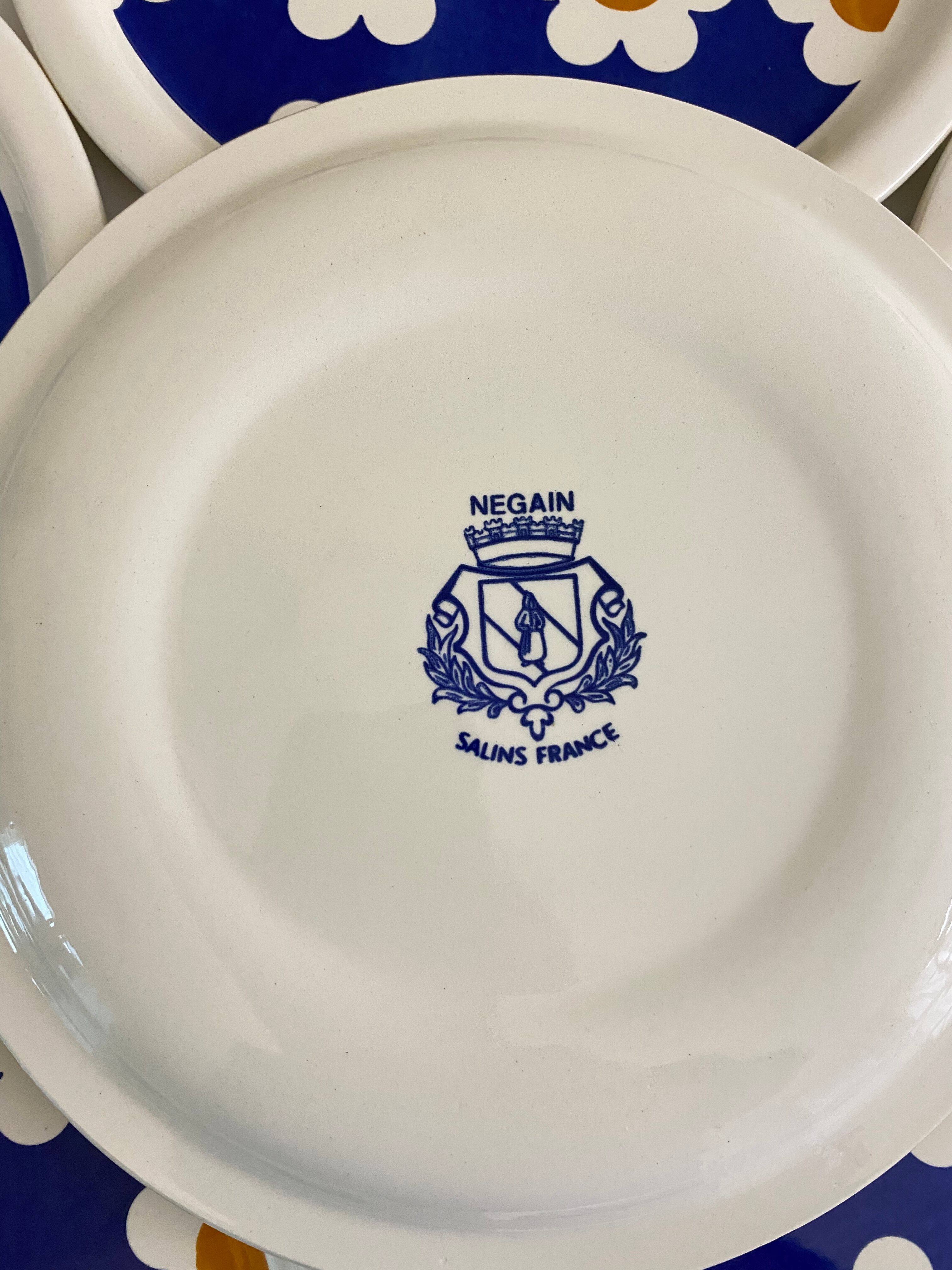 Vintage dessert plates 70