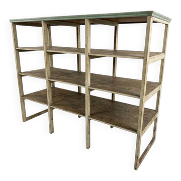 Old shop bookshelf