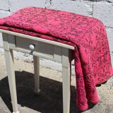 French Woven Heavy Bedspread- -Art Nouveau Pattern-1900s