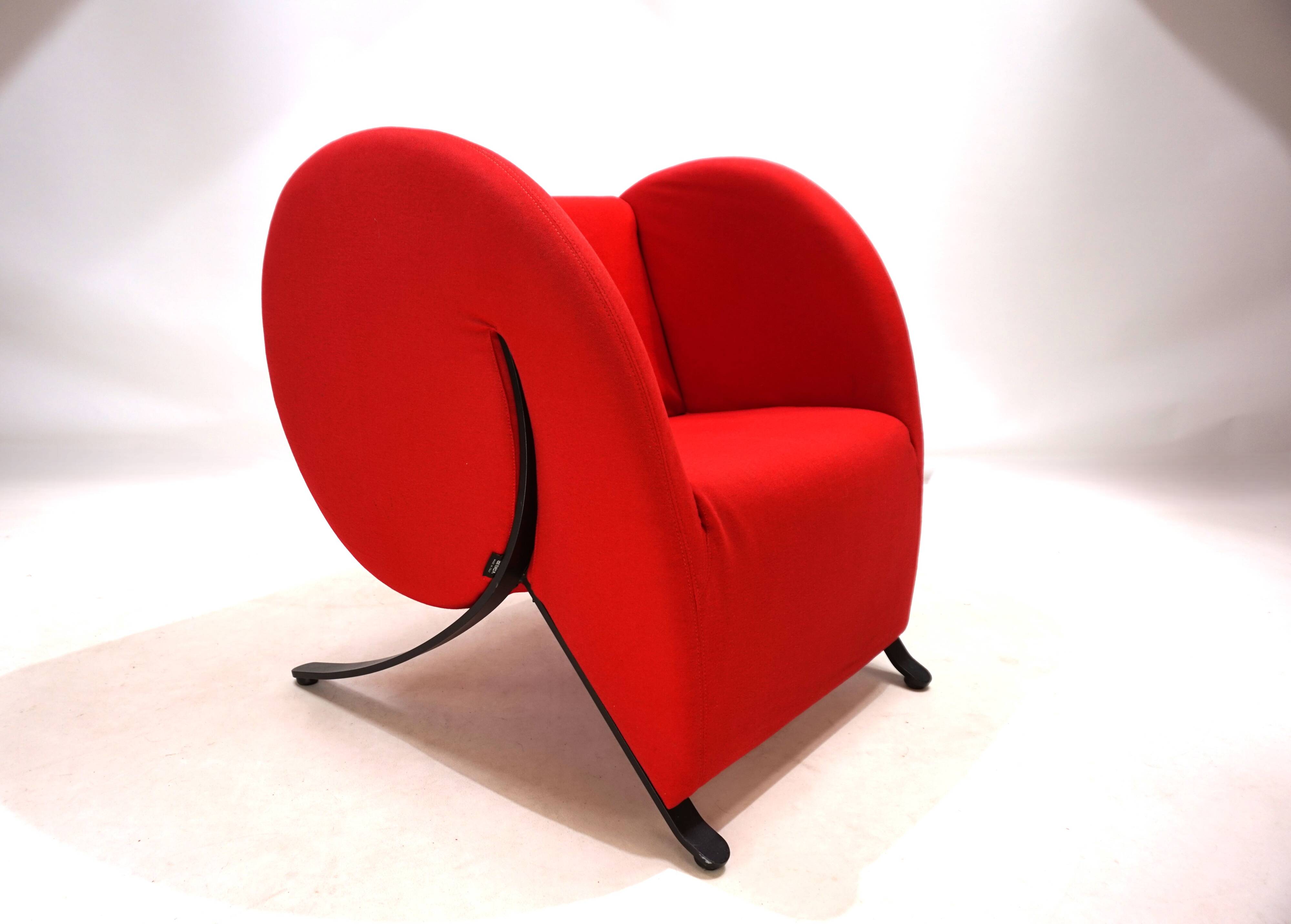 Fauteuil Arflex Virgola de Jaacov Kaufman, 1991