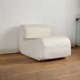 Cini Boeri chair Bobo model Arflex edition International Furniture Broadcast, Italy 1968