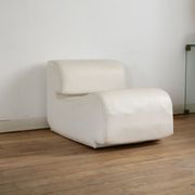 Cini Boeri chair Bobo model Arflex edition International Furniture Broadcast, Italy 1968