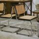 Ensemble de 6 chaises Cesca B32 de Marcel Breuer 1970’s
