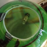 Lampe boule verre Murano Italie signée F. Silviy