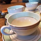 50's opaque porcelain cups