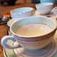 50's opaque porcelain cups