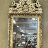 18th century Regency mirror in gilded wood