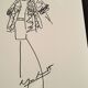 Christian Dior: pretty fashion illustration press collection spring - summer 1985