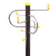 Standing Coatrack 1960s Holland