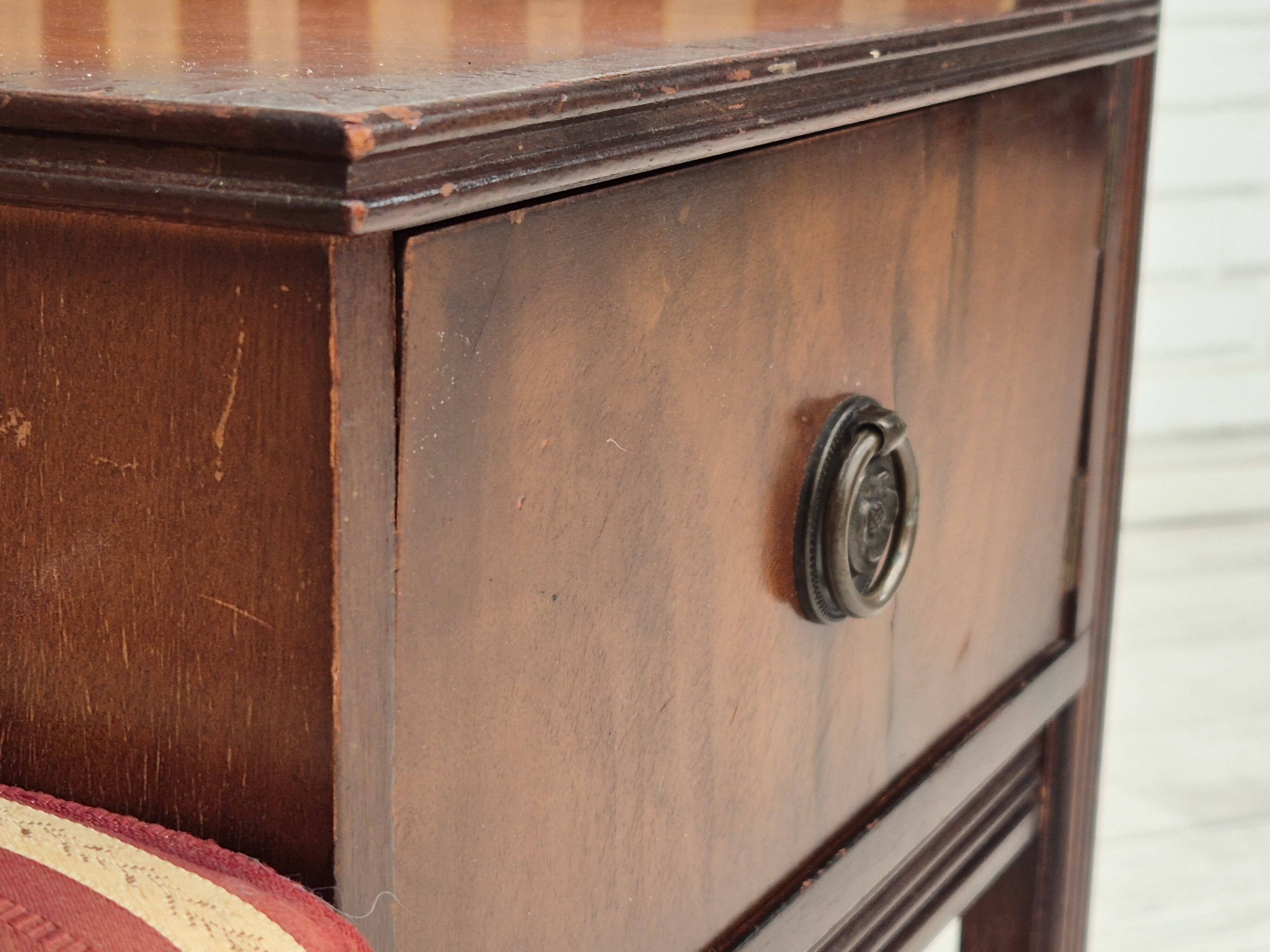 1950s, Scandinavian design, seater dresser, mahogany.