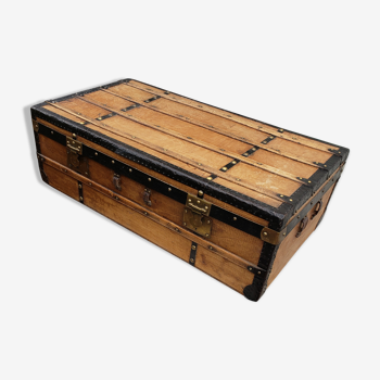 Old wooden trunk