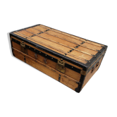 Old wooden trunk