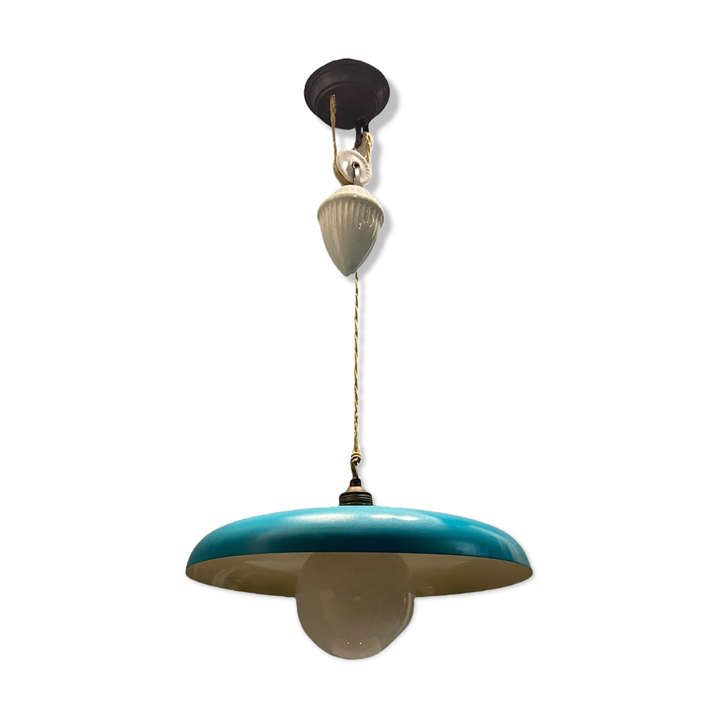 Vintage adjustable weighted pendant, 1950s