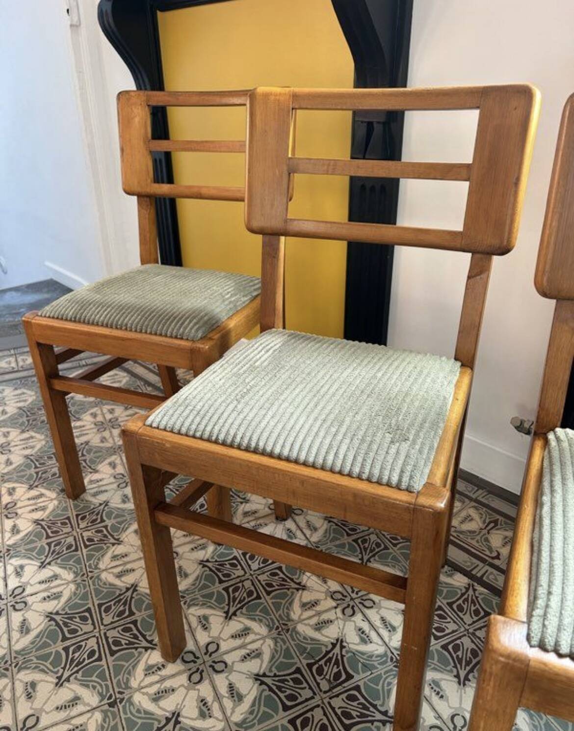 Set of 5 Pierre Cruège Chairs