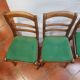 4 Louis-Philippe-style chairs in cherry